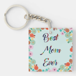 PORTE-CLÉS MEILLEURE MOM JAMAIS