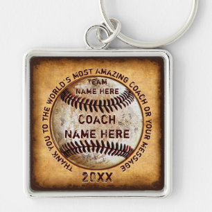 Porte-clés Meilleurs Cadeaux de Fin de Saison de Baseball aux