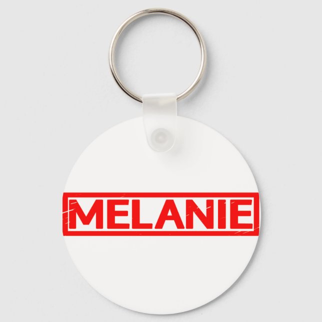 Porte-clés Mélanie Stamp (Recto)