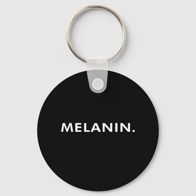Porte-clés Melanin Black Lives Matter (Recto)