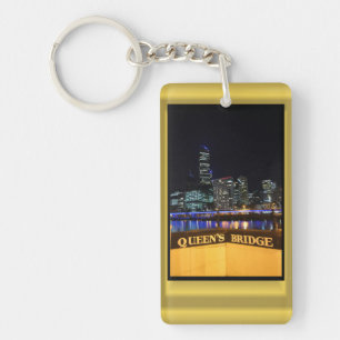 Porte-clés Melbourne Australie CBD Night Lights