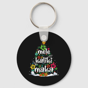 Porte-clés Mele Kalikimaka Tropical Christmas Hawaiian Père N