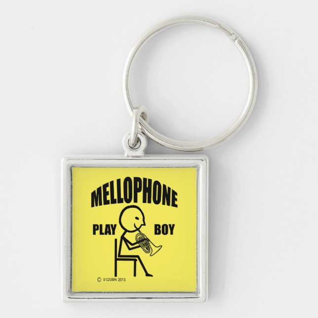 Porte-clés Mellophone Play Boy (Devant)