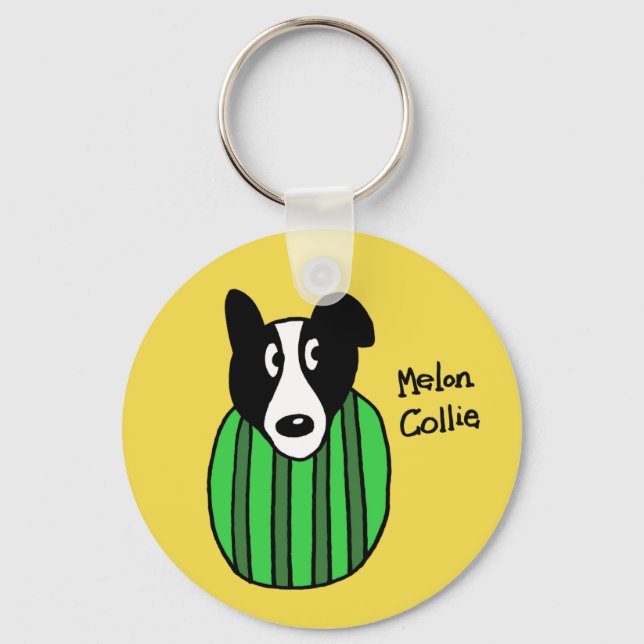 Porte-clés Melon Collie (Recto)