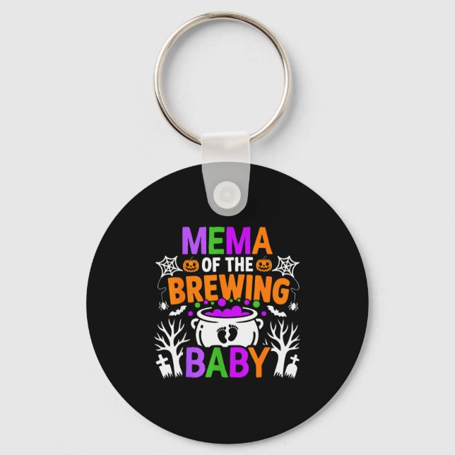 Porte-clés Mema Of The Brewing Baby Halloween Costume  (Recto)