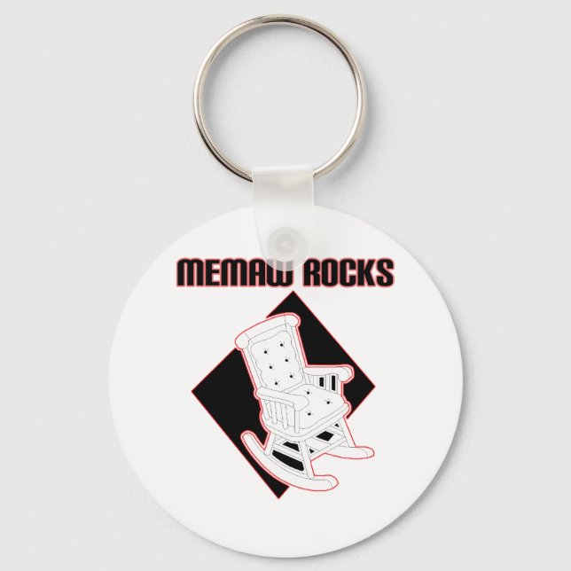 Porte-clés Memaw Rocks (Recto)