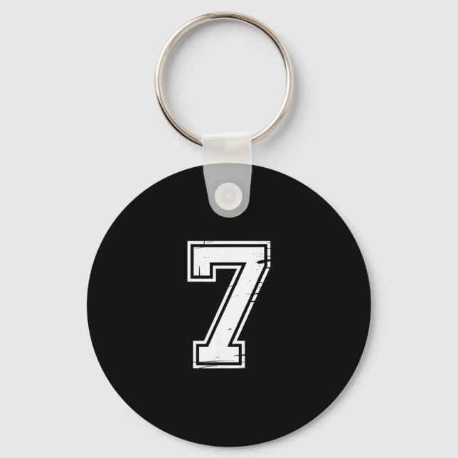 Porte-clés Mème 6 Numéro 67 Six Sept  (Recto)