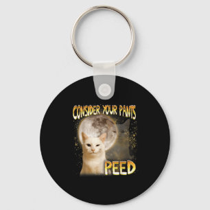 Porte-clés Mème de chat Amateur de chat Maman chat Drôle Cons