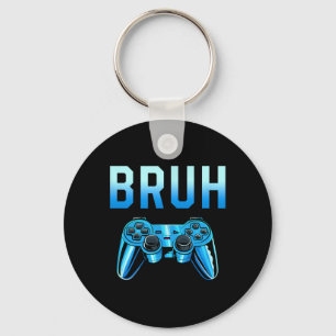 Porte-clés Mème de frère gamer drôle d'anniversaire de frère