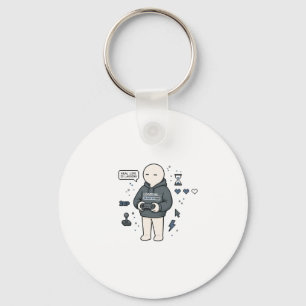 Porte-clés Mème de gamer drôle de la vie réelle qui lag