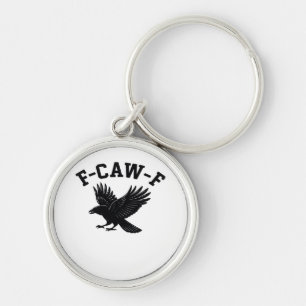 Porte-clés Mème F-Caw-F Drôle Tendance