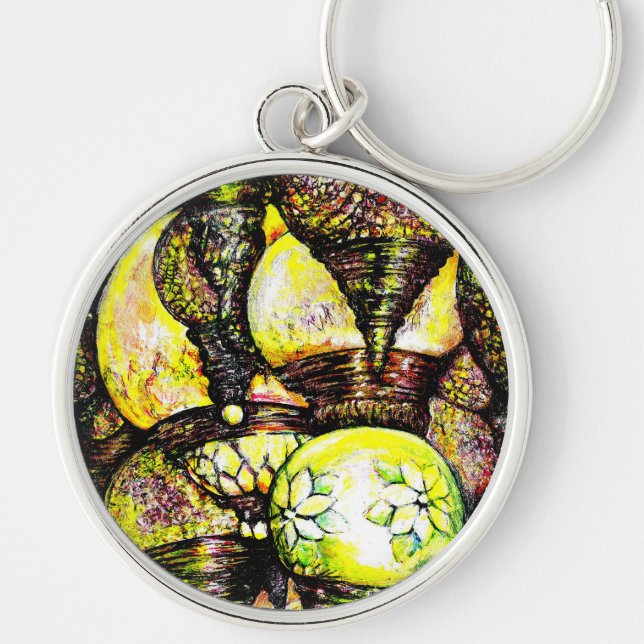 Porte-clés Même plus grande idée de couleur (Devant)