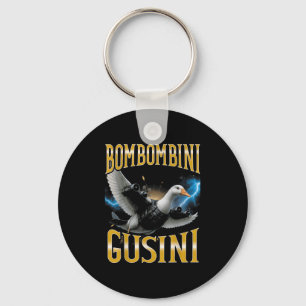 Porte-clés Mème surréaliste italien Brainrot Bombombini Gusin
