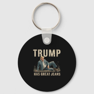 Porte-clés Mème Trump Rétro A De Superbes Jeans
