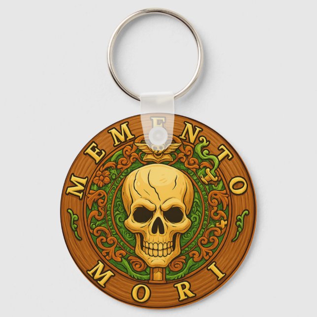 Porte-clés Memento Mori par Phil Elmore (Recto)