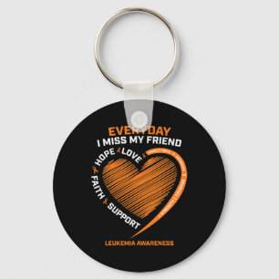 Porte-clés Mémoire Amoureuse En Souvenir De Mon Ami Leucémie