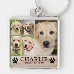 Porte-clés Mémoire de photo personnalisée pour chien