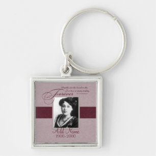 Porte-clés Mémorial fait sur commande pour toujours aimé