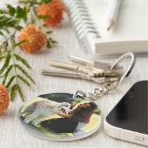 Porte-clés mémorial personnalisé avec photo de l'a