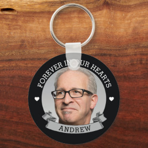 Porte-clés Mémorial photo simple