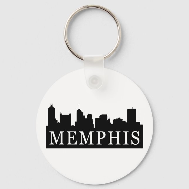 Porte-clés Memphis Skyline (Recto)