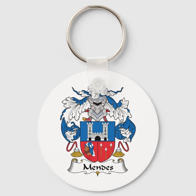 Porte-clés Mendes Family Crest (Recto)