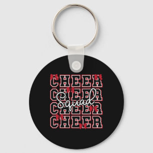 Porte-clés Meneuse de claque de sport scolaire Cheerleading R