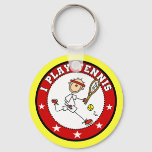 Porte-clés Mens I Play Tennis Tshirts et cadeaux