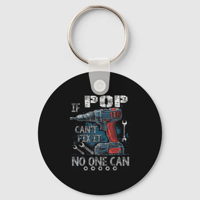 Porte-clés Mens If P Cant Fix It Can Father's Day  (Recto)