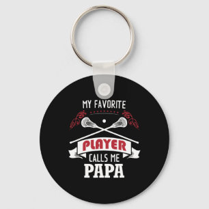 Porte-clés Mens Mon Lecteur De Crosse Préféré M'Appelle Papa