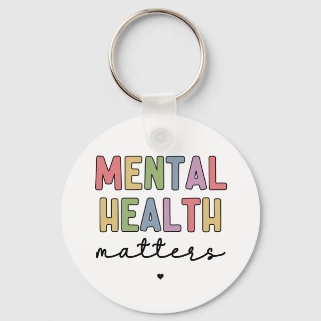 Porte-clés Mental Health Matters | Mental Health Awareness (Recto)