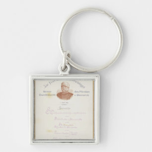 Porte-clés Menu à prince von Bismarcks