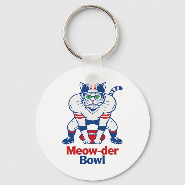Porte-clés Meow-der Bowl  (Recto)