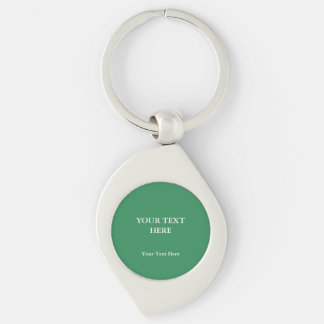 Porte-clés Mer Vert Plaine Élégant Moderne Minimaliste