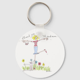 Porte-clés Merci ce fob de plus en plus clé