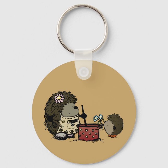 Porte-clés Merci de me nourrir maman (Recto)