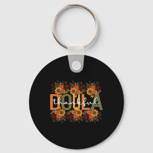 Porte-clés Merci Doula Thanksgiving Postpartum Doula