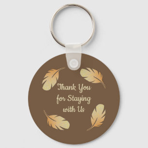 Porte-clés Merci Guest Vacation House Appréciation Token