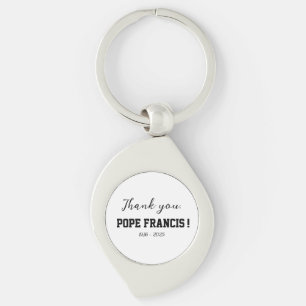 Porte-clés Merci, le pape François ! décédé Wind Chime