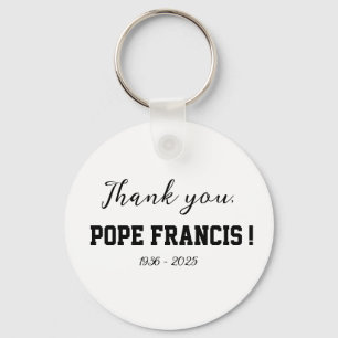Porte-clés Merci, le pape François ! décédé Wind Chime