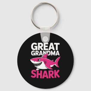 Porte-clés Mère arrière-grand-mère requin femme Mignonne gran
