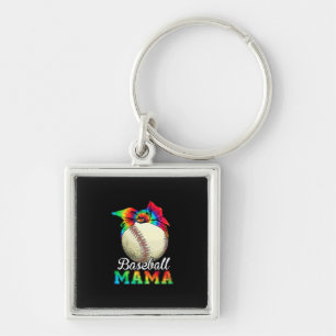 Porte-clés Mère Art Baseball Mama Anniversaire