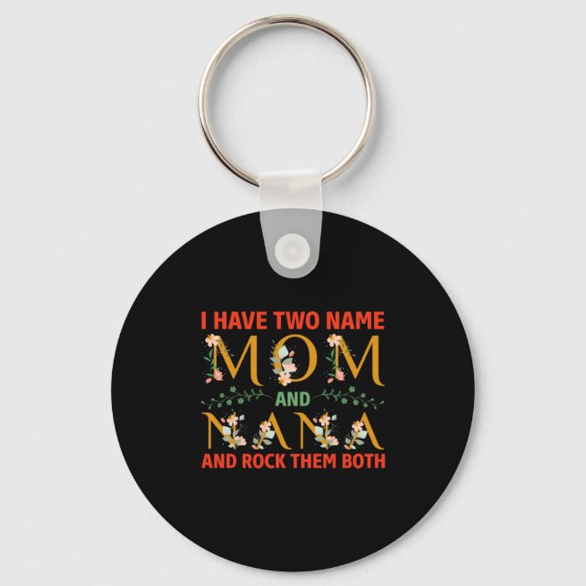 Porte-clés Mère Art Maman Et Nana (Recto)