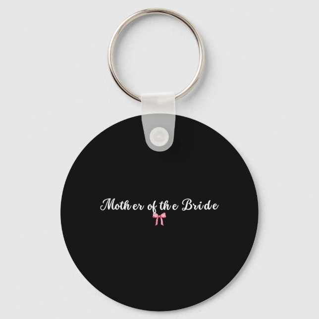 Porte-clés Mère Coquette De La Mariée Coquette S'incline Mari (Recto)