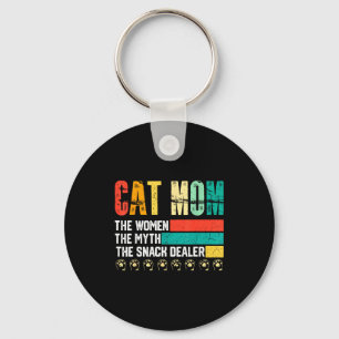 Porte-clés Mère de chat vintage l'homme le mythe revendeur de