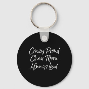 Porte-clés Mère de cheerleader drôle, maman de cheerleader fo