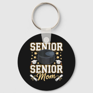 Porte-clés Mère de hockey senior 2026 Diplômée de hockey drôl