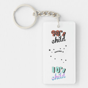 Porte-clés Mère et bébé Décades 1990 / 2010