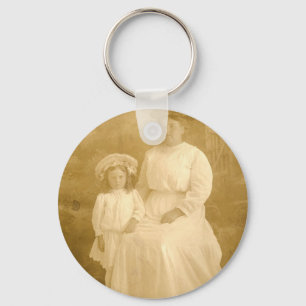 Porte-clés Mère vintage Et Enfant