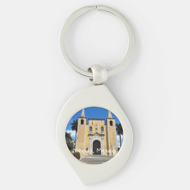 Porte-clés Merida, Mexique - Porte - clé métallique (Devant)